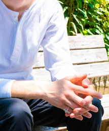 Gary Murton（ギャリーマートン）の「Gary Murton/vertical line ring  typeA（リング）」