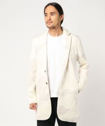 1piu1uguale3 RELAX | 1PIU1UGUALE3 RELAX(ウノピゥウノウグァーレトレ)ウール混カモニットチェスターコート(チェスターコート)