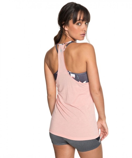 ROXY（ロキシー）の「SECRET MESSAGE 2 TAN/ロキシータンクトップ（タンクトップ・レディース・グレー/ピンク・SMALL/MEDIUM/X-SMALL）」の5枚目の写真