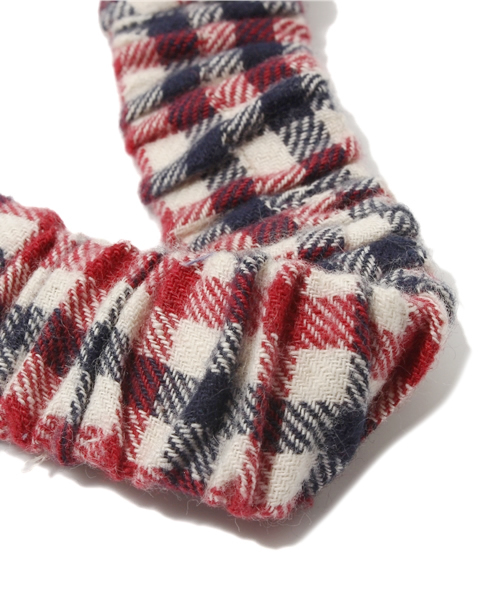 BEAMS BOY（ビームスボーイ）の「BEAMS BOY / ネルヘアバンド（ヘアバンド・レディース・ライトブラウン/レッド/ブルー・ONE SIZE）」の5枚目の写真