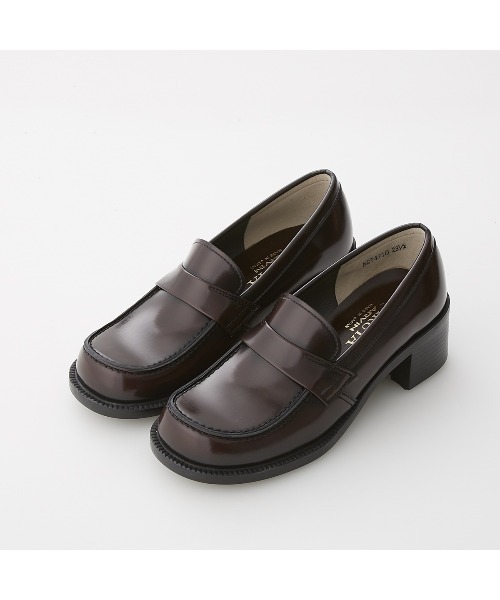 HARUTA（ハルタ）の「ベルトヒールアップローファー　#4710 3E（ローファー・レディース・ブラック/ブラウン系その他・22.5cm/23.5cm/24.5cm/25.5cm/23.0cm/24.0cm/25.0cm）」の8枚目の写真