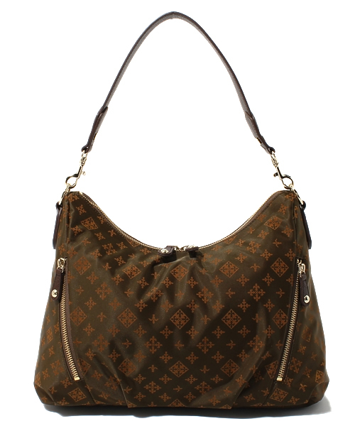 russet（ラシット）の「シンプルワンショルダーバッグ（テープショルダー付）【basic】（ショルダーバッグ・レディース・ブラック/カーキ/ピンクベージュ/マスタード・FREE）」の3枚目の写真