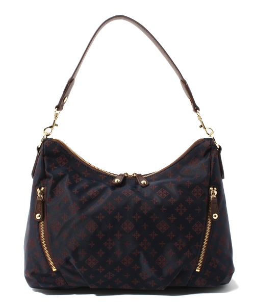 russet（ラシット）の「シンプルワンショルダーバッグ（テープショルダー付）【basic】（ショルダーバッグ・レディース・ブラック/カーキ/ピンクベージュ/マスタード・FREE）」の6枚目の写真