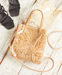 DISCOAT | ヒョウクリア2wayバック(ショルダーバッグ)