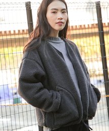 niko and... | リバーシブルボアジャケット(その他アウター)