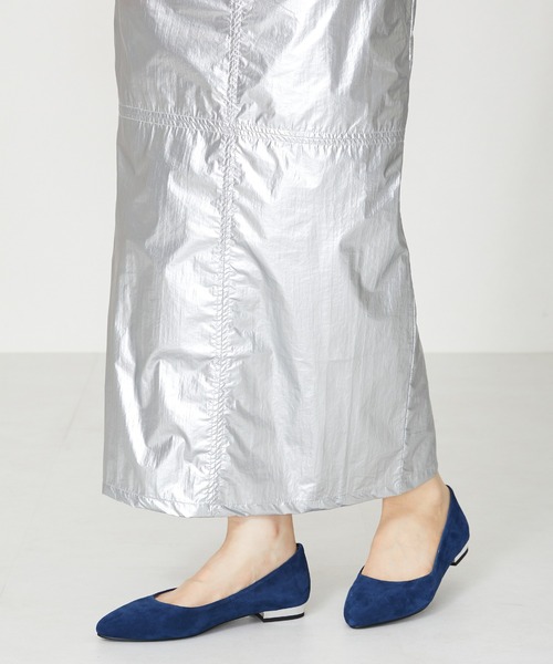 【セール】本革スエードフラットパンプス★R-6002（パンプス）｜ORiental TRaffic（オリエンタルトラフィック）