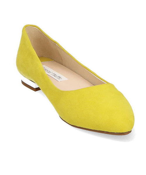 ORiental TRaffic（オリエンタルトラフィック）の「本革スエードフラットパンプス★R-6002（パンプス・レディース・ブラック/ベージュ/ピンク/イエロー/ブルー/グレー/ネイビー/グリーン/パープル・40/38/39/41/42/35/36/37/34/33/43）」の15枚目の写真