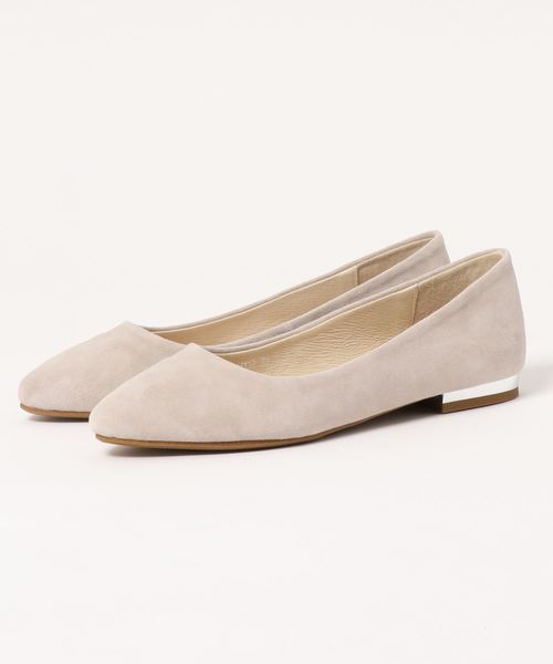 ORiental TRaffic（オリエンタルトラフィック）の「本革スエードフラットパンプス★R-6002（パンプス・レディース・ブラック/ベージュ/ピンク/イエロー/ブルー/グレー/ネイビー/グリーン/パープル・40/38/39/41/42/35/36/37/34/33/43）」の22枚目の写真