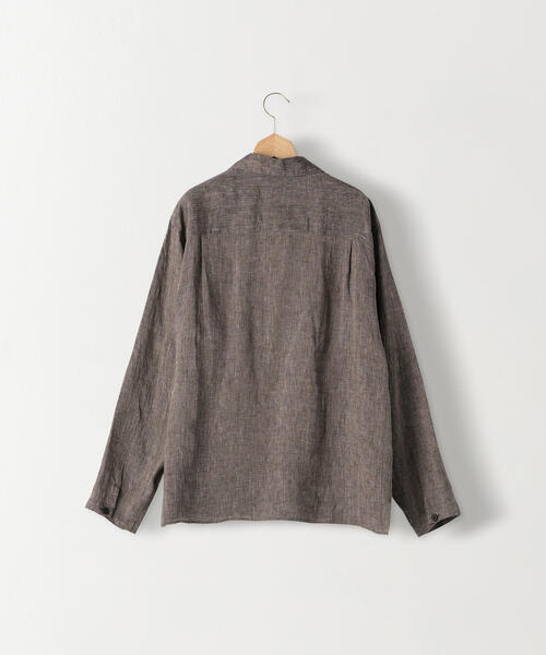 トップス Steven Alan MONTI BOX CAMP COLLAR SHIRT Steven Alan（スティーブンアラン）の「＜Steven Alan＞MONTI