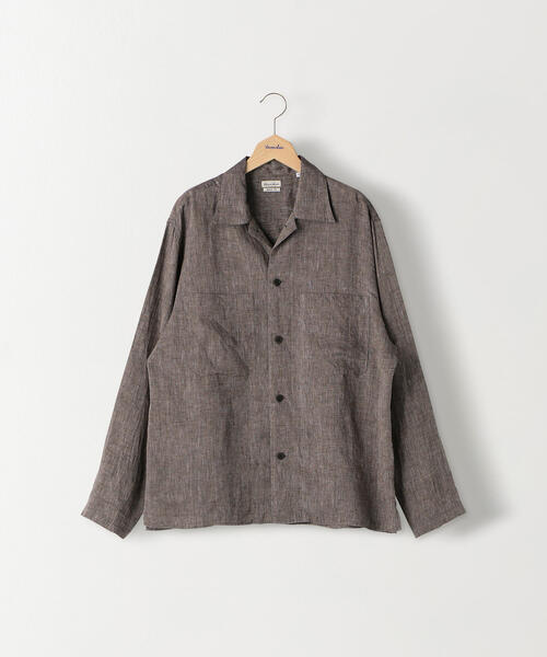 トップス Steven Alan MONTI BOX CAMP COLLAR SHIRT Steven Alan（スティーブンアラン）の「＜Steven Alan＞MONTI