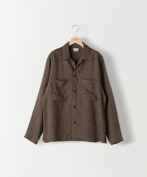 トップス Steven Alan MONTI BOX CAMP COLLAR SHIRT Steven Alan（スティーブンアラン）の「＜Steven Alan＞MONTI