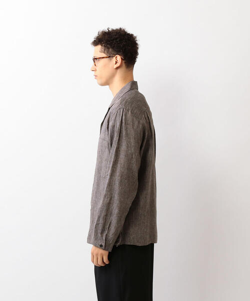 トップス Steven Alan MONTI BOX CAMP COLLAR SHIRT Steven Alan（スティーブンアラン）の「＜Steven Alan＞MONTI