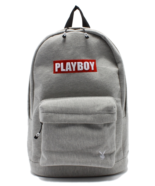 PLAYBOY（プレイボーイ）の「WEGO/プレイボーイデイパック（バックパック/リュック・メンズ・ネイビー/ブラック/グレー・FREE）」の3枚目の写真