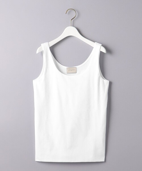 UNITED ARROWS（ユナイテッドアローズ）の「C DOUBLE タンクトップ（タンクトップ・レディース・ホワイト/ライトグレー/ブラック・FREE）」の13枚目の写真