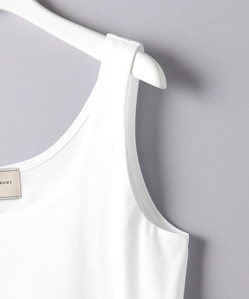 UNITED ARROWS（ユナイテッドアローズ）の「C DOUBLE タンクトップ（タンクトップ・レディース・ホワイト/ライトグレー/ブラック・FREE）」の16枚目の写真