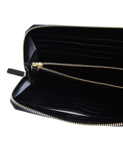 ブランド古着】カーナビー スタッズ付きラウンドファスナー 長財布