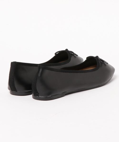 KOBE LETTUCE(コウベレタス)の「スクエアトゥバレエパンプス(パンプス・レディース・ブラック/ベージュ/ブラウン/グリーン/ゴールド系その他/アニマル/シルバー/ミント/アイボリー/その他/レオパード/イエロー/ゼブラ/ブラック系その他/パープル/レッド/パイソン・LL/S/M/L)」の18枚目の写真