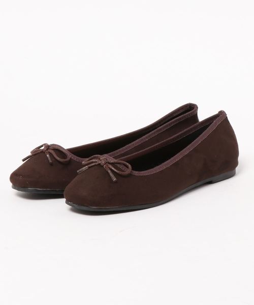 KOBE LETTUCE(コウベレタス)の「スクエアトゥバレエパンプス(パンプス・レディース・ブラック/ベージュ/ブラウン/グリーン/ゴールド系その他/アニマル/シルバー/ミント/アイボリー/その他/レオパード/イエロー/ゼブラ/ブラック系その他/パープル/レッド/パイソン・LL/S/M/L)」の20枚目の写真