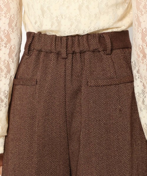 Heather（ヘザー）の「ヘリンボーンバミューダショートパンツ　856684（その他パンツ・レディース・ベージュ/ブラウン・FREE）」の12枚目の写真