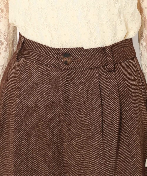 Heather（ヘザー）の「ヘリンボーンバミューダショートパンツ　856684（その他パンツ・レディース・ベージュ/ブラウン・FREE）」の13枚目の写真