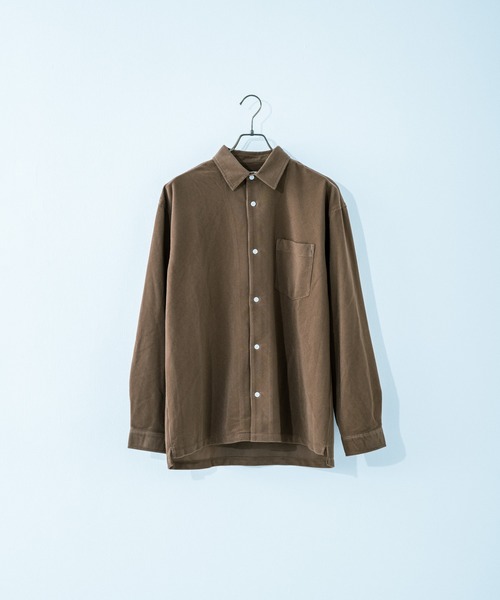 Ressaca（レサーカ）の「ビッグシルエット コーデュロイ シャツジャケット（シャツ/ブラウス・メンズ・ブラック/ベージュ/ブラウン/ブラウン系その他/ブラウン系その他2/ブラウン系その他3・L/M/XL）」の3枚目の写真