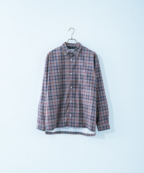 Ressaca（レサーカ）の「ビッグシルエット コーデュロイ シャツジャケット（シャツ/ブラウス・メンズ・ブラック/ベージュ/ブラウン/ブラウン系その他/ブラウン系その他2/ブラウン系その他3・L/M/XL）」の5枚目の写真