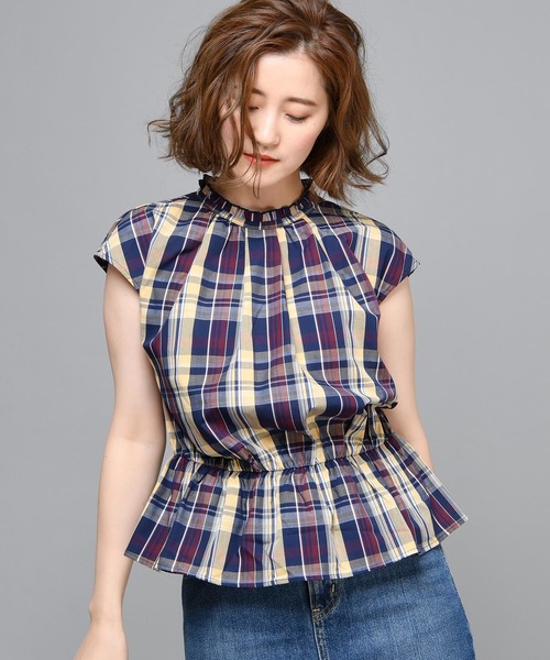 セール ブランド古着 ノースリーブブラウス シャツ ブラウス Discoat Parisien ディスコートパリシアン のファッション通販 Zozoused