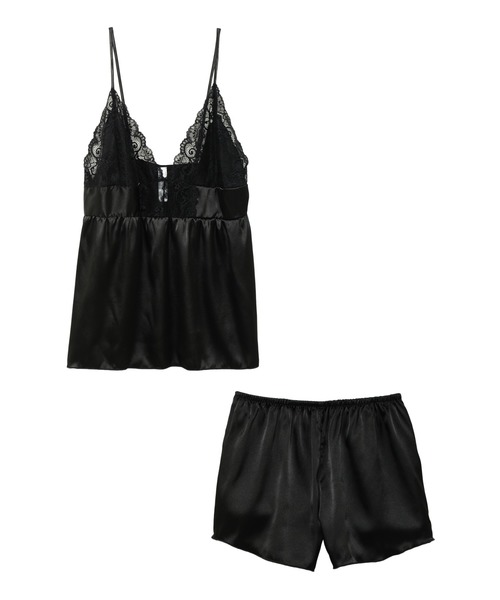 お年玉セール特価 セットアップ ルームウェア パジャマ Ravijour ラヴィジュール のファッション レーシートリム