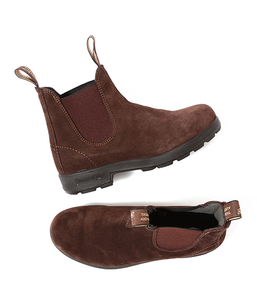 Blundstone（ブランドストーン）の「▲BLUNDSTONE / サイドゴア ブーツ（レインシューズ・レディース・ブラック/ダークグリーン/ブラウン/ネイビー・3/4/5/2）」の2枚目の写真