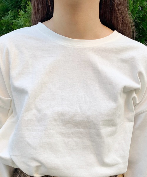apres jour(アプレジュール)の「BASICロンT【ZOZOTOWN限定アイテム】(Tシャツ/カットソー・レディース・ライトベージュ/モカ/オフホワイト・フリー)」の13枚目の写真