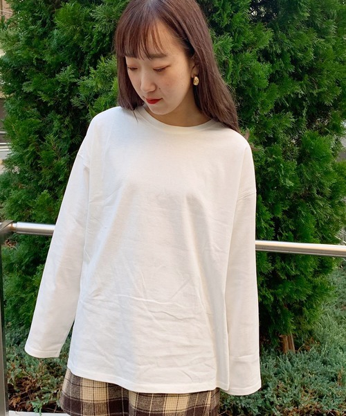 apres jour(アプレジュール)の「BASICロンT【ZOZOTOWN限定アイテム】(Tシャツ/カットソー・レディース・ライトベージュ/モカ/オフホワイト・フリー)」の8枚目の写真