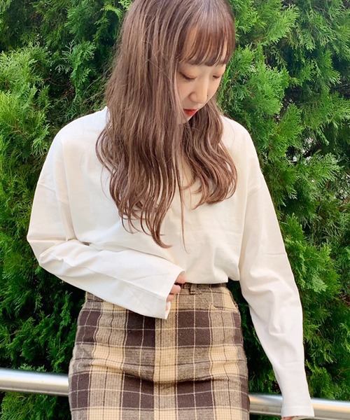 apres jour(アプレジュール)の「BASICロンT【ZOZOTOWN限定アイテム】(Tシャツ/カットソー・レディース・ライトベージュ/モカ/オフホワイト・フリー)」の16枚目の写真