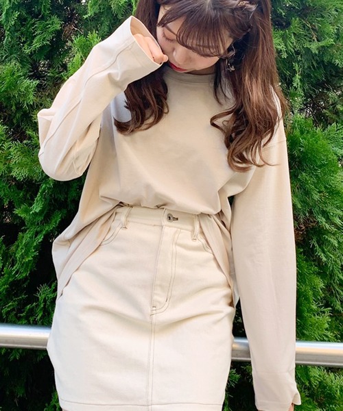 apres jour(アプレジュール)の「BASICロンT【ZOZOTOWN限定アイテム】(Tシャツ/カットソー・レディース・ライトベージュ/モカ/オフホワイト・フリー)」の10枚目の写真