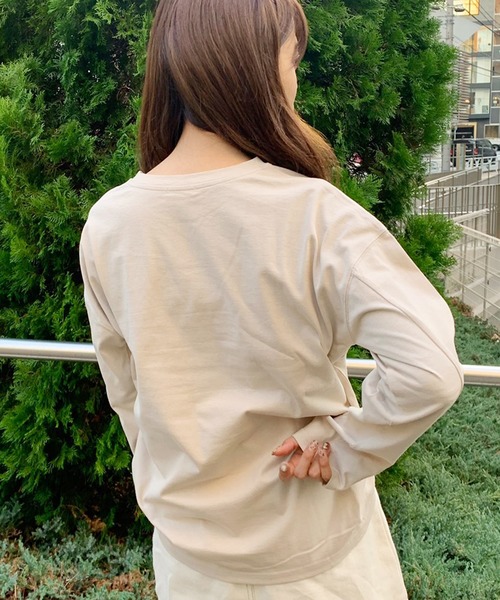 apres jour(アプレジュール)の「BASICロンT【ZOZOTOWN限定アイテム】(Tシャツ/カットソー・レディース・ライトベージュ/モカ/オフホワイト・フリー)」の11枚目の写真