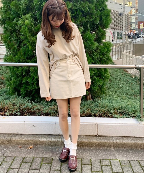 apres jour(アプレジュール)の「BASICロンT【ZOZOTOWN限定アイテム】(Tシャツ/カットソー・レディース・ライトベージュ/モカ/オフホワイト・フリー)」の12枚目の写真