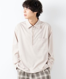 WEGO | WEGO/TRハーフジップシャツ(シャツ/ブラウス)