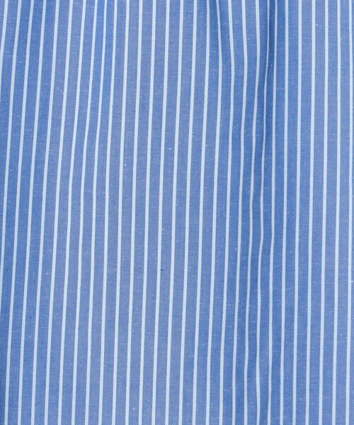 UNIVERSAL OVERALL(ユニバーサルオーバーオール)の「【UNIVERSAL OVERALL/ユニバーサルオーバーオール】BAND COLLAR SHIRTS バンドカラー シャツ #U2011131-B(シャツ/ブラウス・メンズ・ホワイト系その他/ブルー系その他・M/L/S)」の6枚目の写真