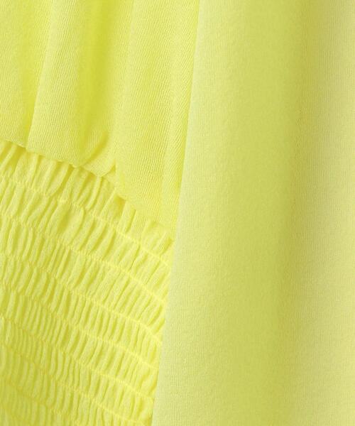 green label relaxing(グリーンレーベルリラクシング)の「<MGHT> FFC フェミシアー インナーツキ プルオーバー カットソー(Tシャツ/カットソー・レディース・ダークグリーン/ブラック/ベージュ/イエロー・FREE)」の7枚目の写真