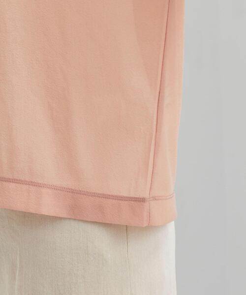 green label relaxing(グリーンレーベルリラクシング)の「<MGHT> FFC フェミシアー インナーツキ プルオーバー カットソー(Tシャツ/カットソー・レディース・ダークグリーン/ブラック/ベージュ/イエロー・FREE)」の20枚目の写真