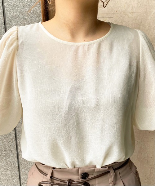 apres jour（アプレジュール）の「フリルベスト×ブラウスセット【ZOZOTOWN限定アイテム】（シャツ/ブラウス・レディース・ブラック/モカ/ラベンダー・フリー）」の21枚目の写真