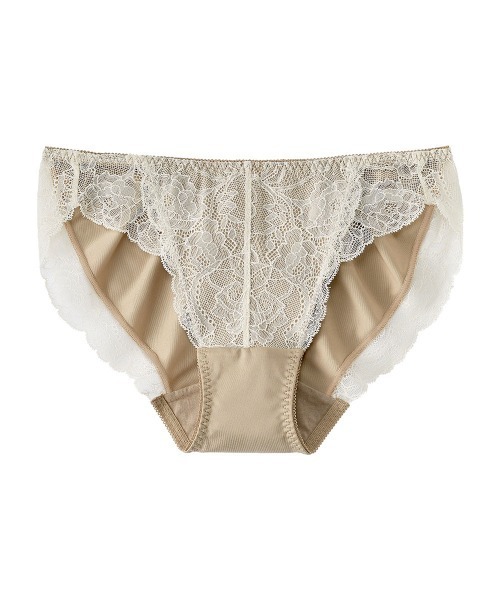 aimerfeel（エメフィール）の「Lace プレーンショーツ（ショーツ・レディース・桜/ブラック/ブルー系その他/ダークブルー/杢グレー/バイオレット/ロイヤルブルー/バーガンディー/オレンジ/ダークグリーン系/ライトイエロー/グリーン系1/ラベンダー/ダークネイビー/ライトパープル/ブラックミックス/ベビーピンク/アクア/ネイビー/オフホワイト/ピンク/グレイッシュブルー/サーモンピンク/ブルー/ローズ/ブラウン/カーキ/ミント/モカ/ブラウン系1/ピンク系2/クリアグリーン/サックスブルー/シルバー/ライラック/スモークピンク・MEDIUM/LARGE/X-LARGE）」の7枚目の写真