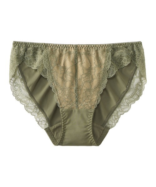 aimerfeel（エメフィール）の「Lace プレーンショーツ（ショーツ・レディース・桜/ブラック/ブルー系その他/ダークブルー/杢グレー/バイオレット/ロイヤルブルー/バーガンディー/オレンジ/ダークグリーン系/ライトイエロー/グリーン系1/ラベンダー/ダークネイビー/ライトパープル/ブラックミックス/ベビーピンク/アクア/ネイビー/オフホワイト/ピンク/グレイッシュブルー/サーモンピンク/ブルー/ローズ/ブラウン/カーキ/ミント/モカ/ブラウン系1/ピンク系2/クリアグリーン/サックスブルー/シルバー/ライラック/スモークピンク・MEDIUM/LARGE/X-LARGE）」の8枚目の写真