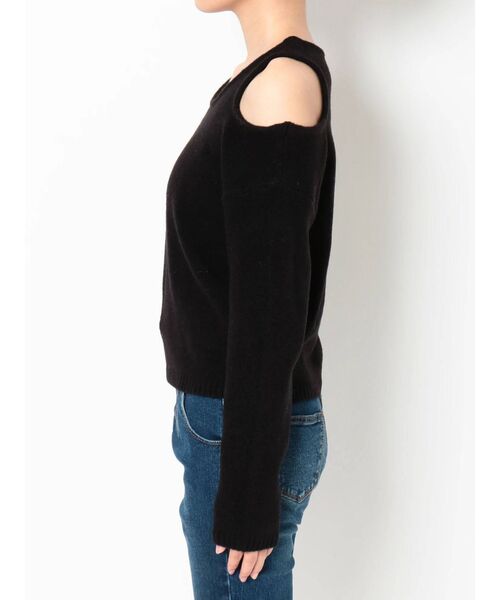 RESEXXY(リゼクシー)の「変形ニットトップス(ニット/セーター・レディース・ブラック/ベージュ/グレー・FREE)」の12枚目の写真