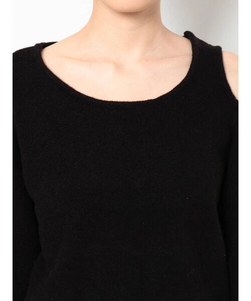 RESEXXY(リゼクシー)の「変形ニットトップス(ニット/セーター・レディース・ブラック/ベージュ/グレー・FREE)」の9枚目の写真