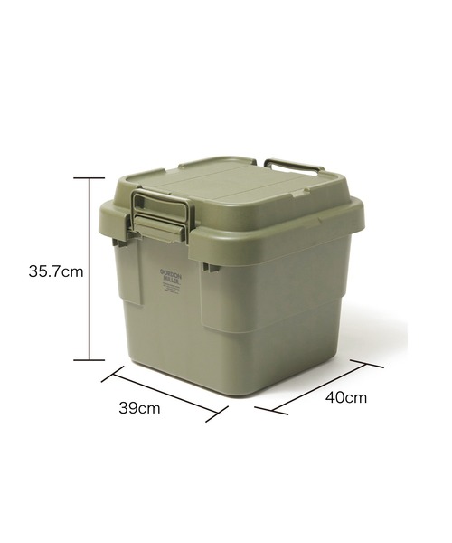 スタッキングトランクカーゴ 2colors コヨーテ 30l Miller ゴードンミラー のファッション Cargo インテリア Miller ゴードンミラー Gordon Stacking 収納グッズ Gordon オリーブドラブ 収納グッズ Stacking Trunk