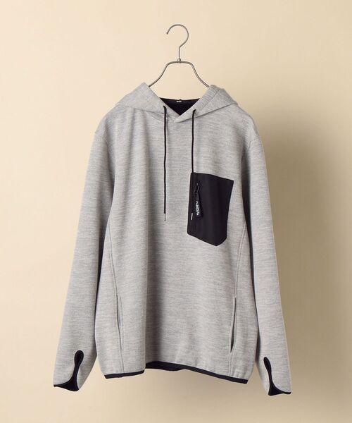 SHIPS（シップス）の「【WEB限定】SHIPS: ボンディング フリース パーカー（パーカー・メンズ・ブラック/ネイビー/チャコールグレー・LARGE/X-LARGE/XX-LARGE/SMALL/MEDIUM）」の10枚目の写真