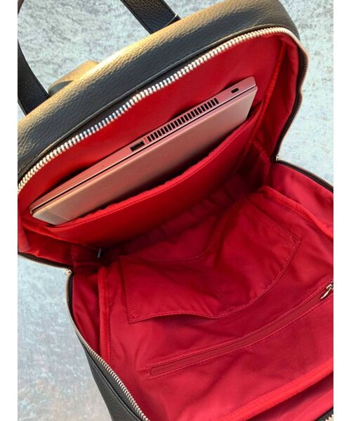 jouetie(ジュエティ)の「ライダースリュック(バックパック/リュック・レディース・ライトブルー/ブラック/オフホワイト・FREE)」の14枚目の写真