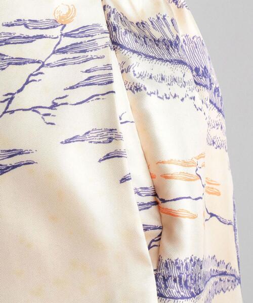 LOEFF（ロエフ）の「＜LOEFF（ロエフ）＞ ボタニカルプリント パンツ†（その他パンツ・レディース・オフホワイト・FREE）」の4枚目の写真