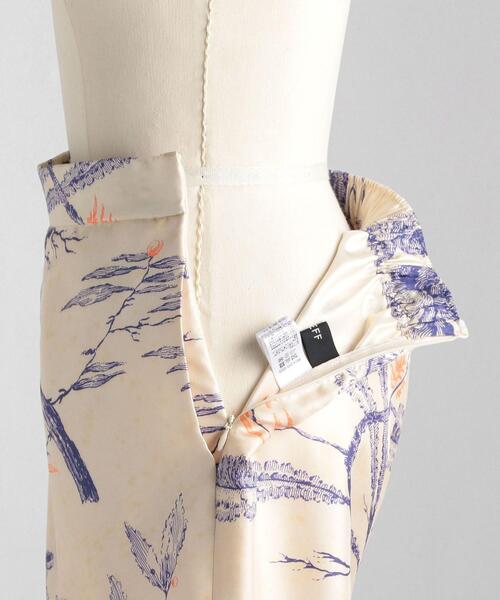 LOEFF（ロエフ）の「＜LOEFF（ロエフ）＞ ボタニカルプリント パンツ†（その他パンツ・レディース・オフホワイト・FREE）」の11枚目の写真