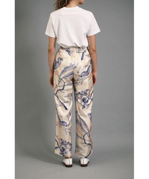 LOEFF（ロエフ）の「＜LOEFF（ロエフ）＞ ボタニカルプリント パンツ†（その他パンツ・レディース・オフホワイト・FREE）」の6枚目の写真